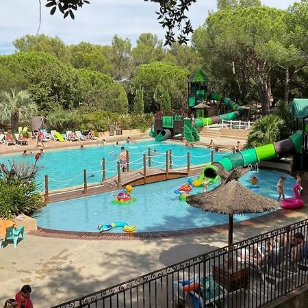 Mobile home 6-pers Camping Leï Suves-Côtes d'Azur-including airco Roquebrune-sur-Argens Exterior foto